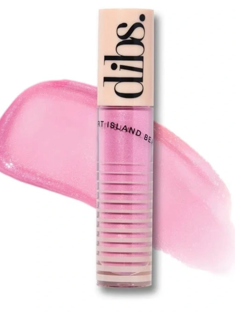 dibs Pink Sheer Lip Gloss -Rock candy (250)